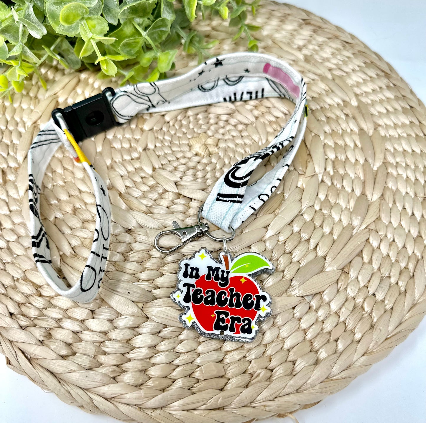 Fabric Lanyard with Acrylic