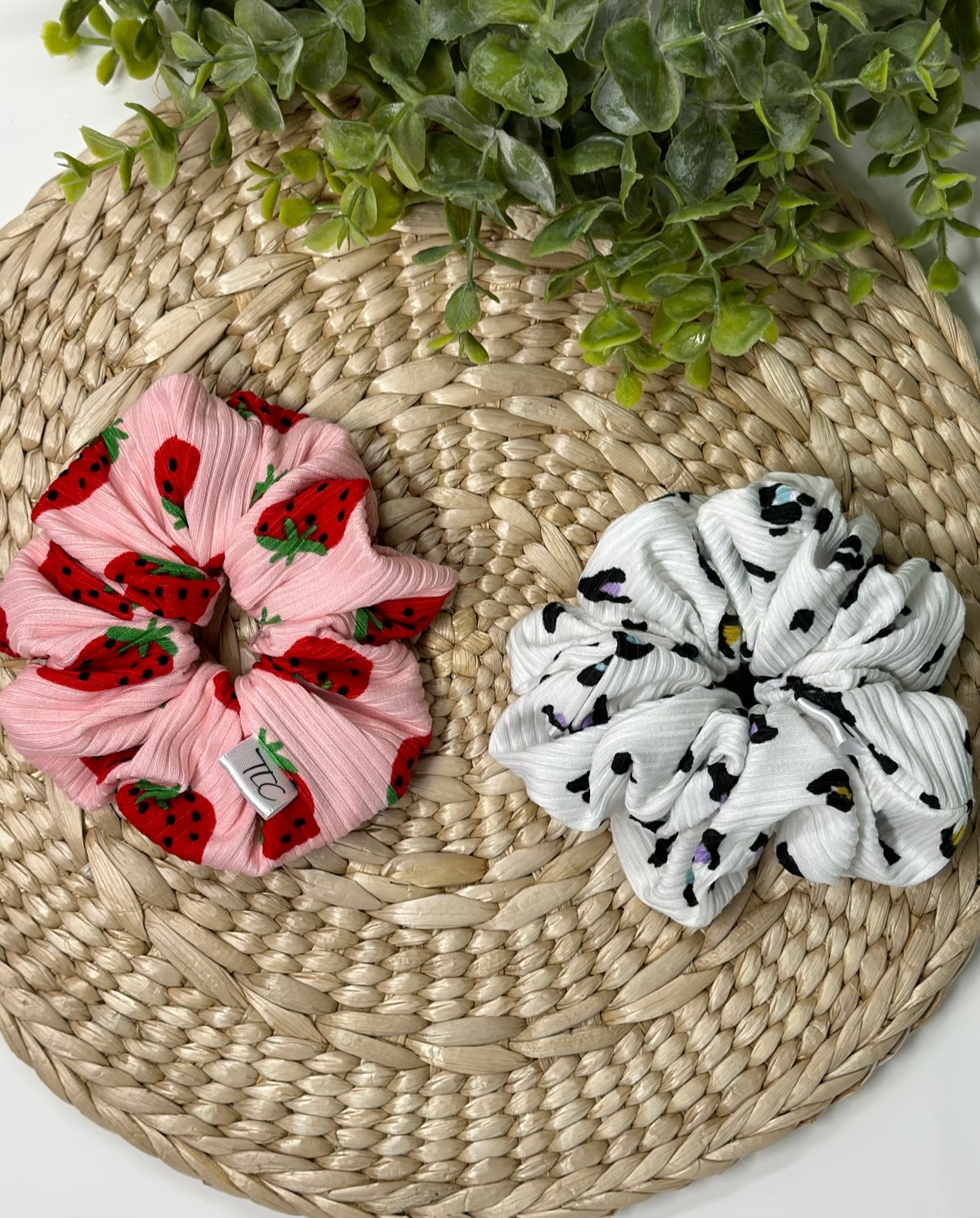 Stretchy Fabric Scrunchies