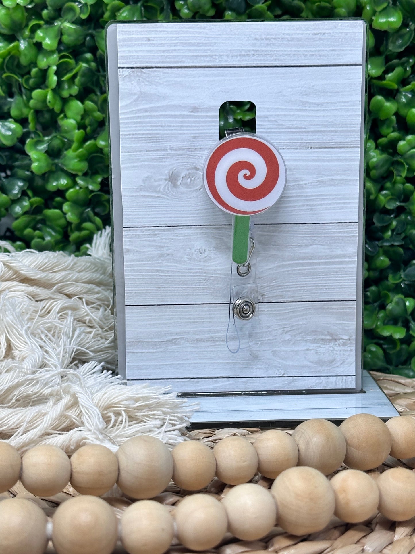 Peppermint lollipop
