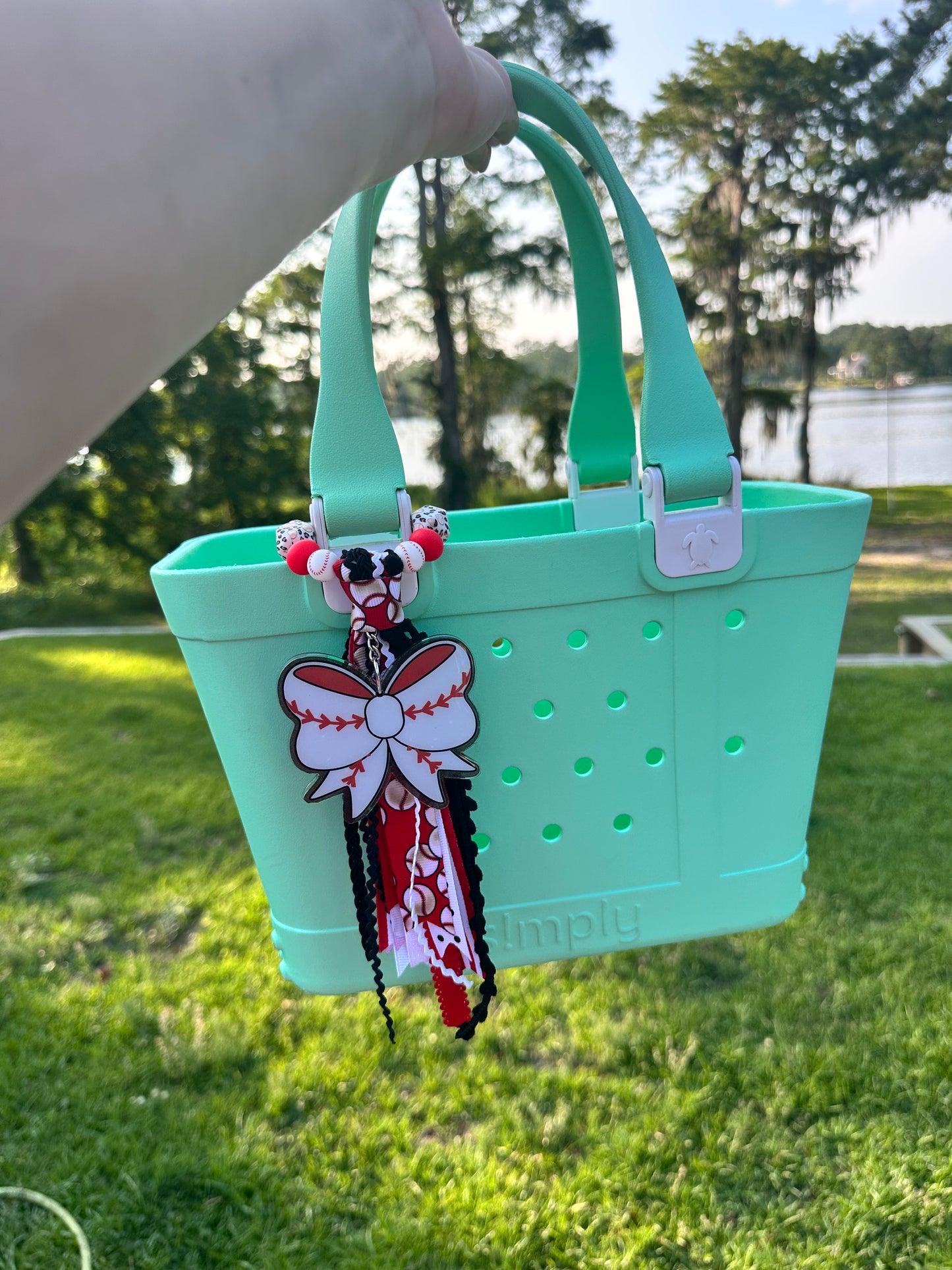Sports Bow Bag Tags