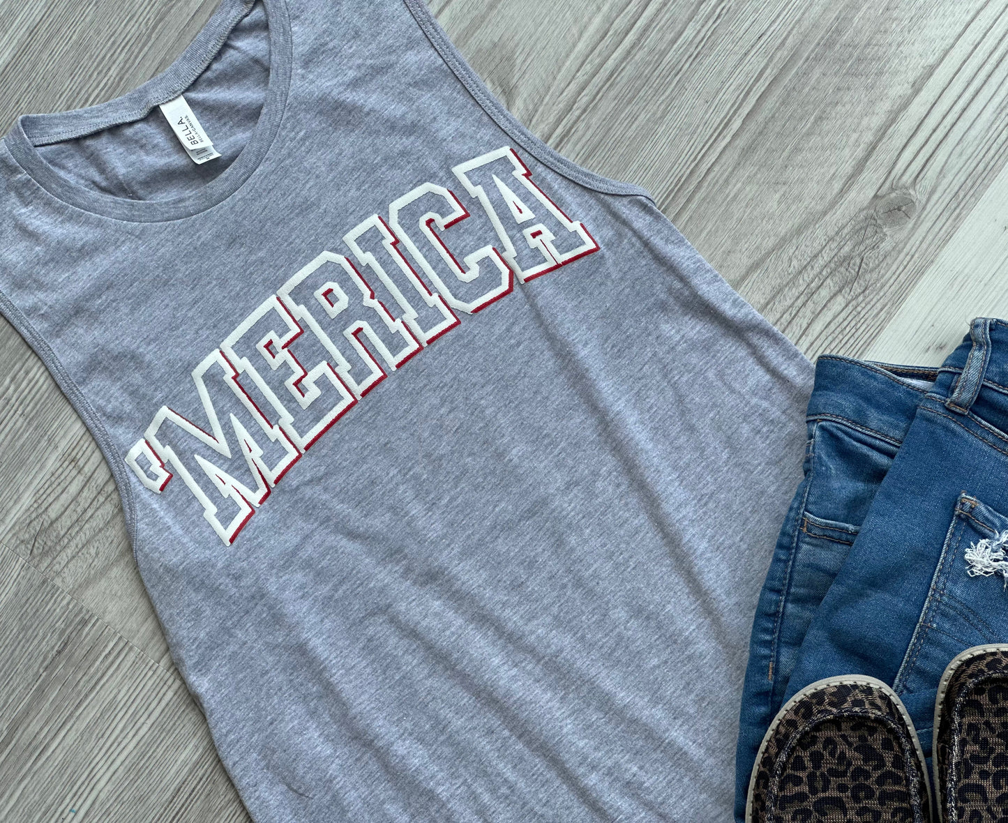 ‘Merica Puff Tank