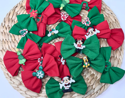 Holiday Character Bows