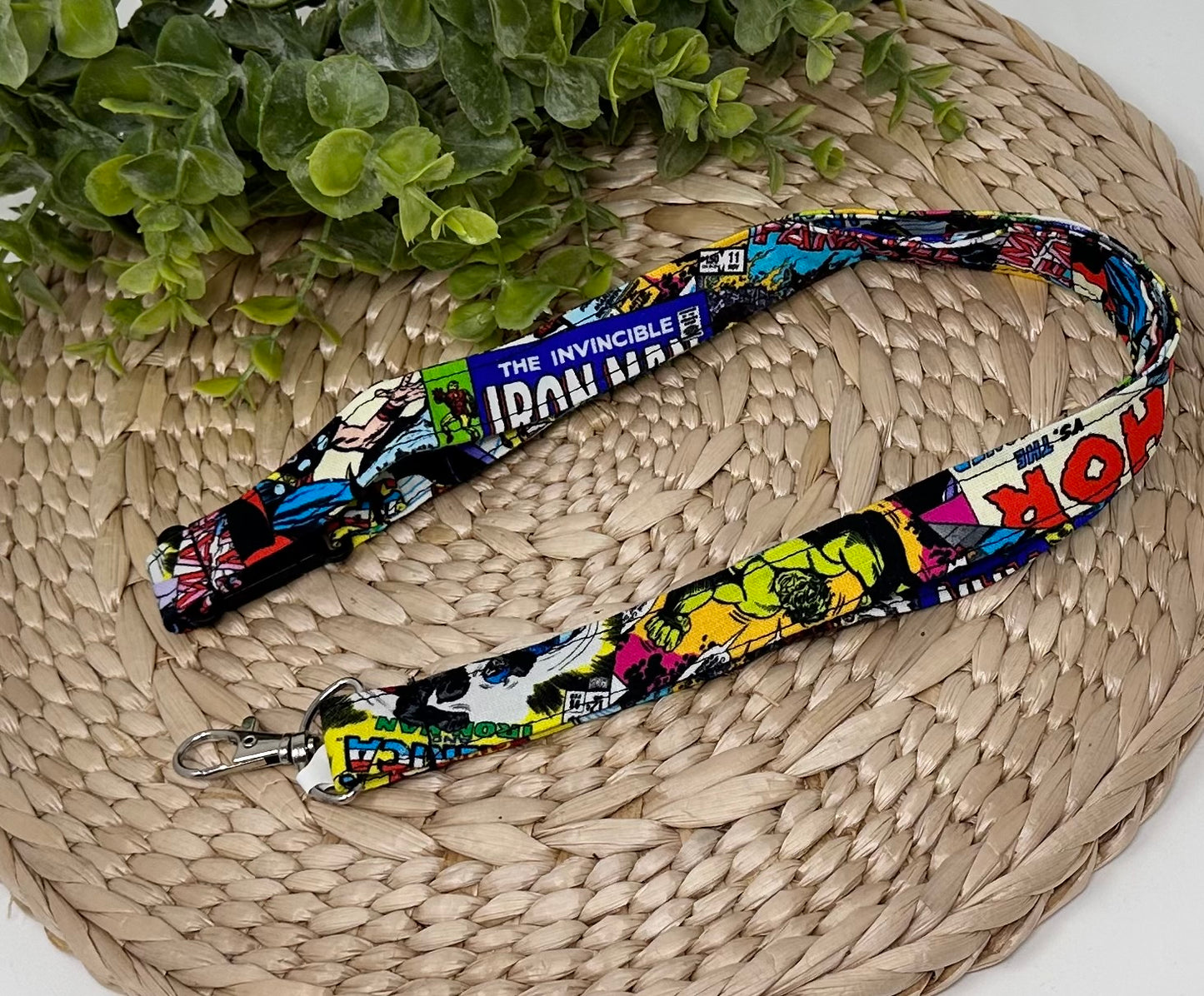 Fabric Lanyards with no Acrylic