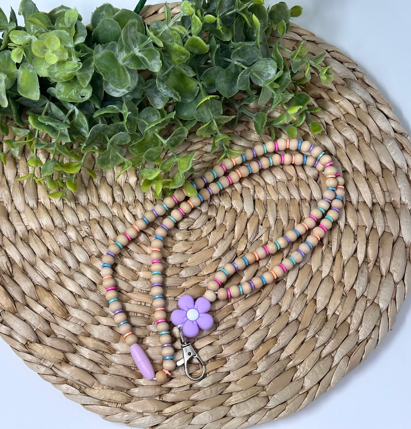 Lavender Silicone Flower