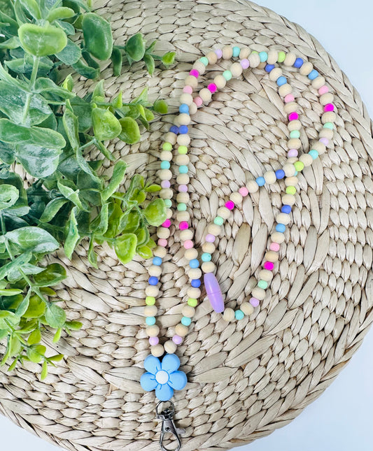 Turquoise Silicone Flower