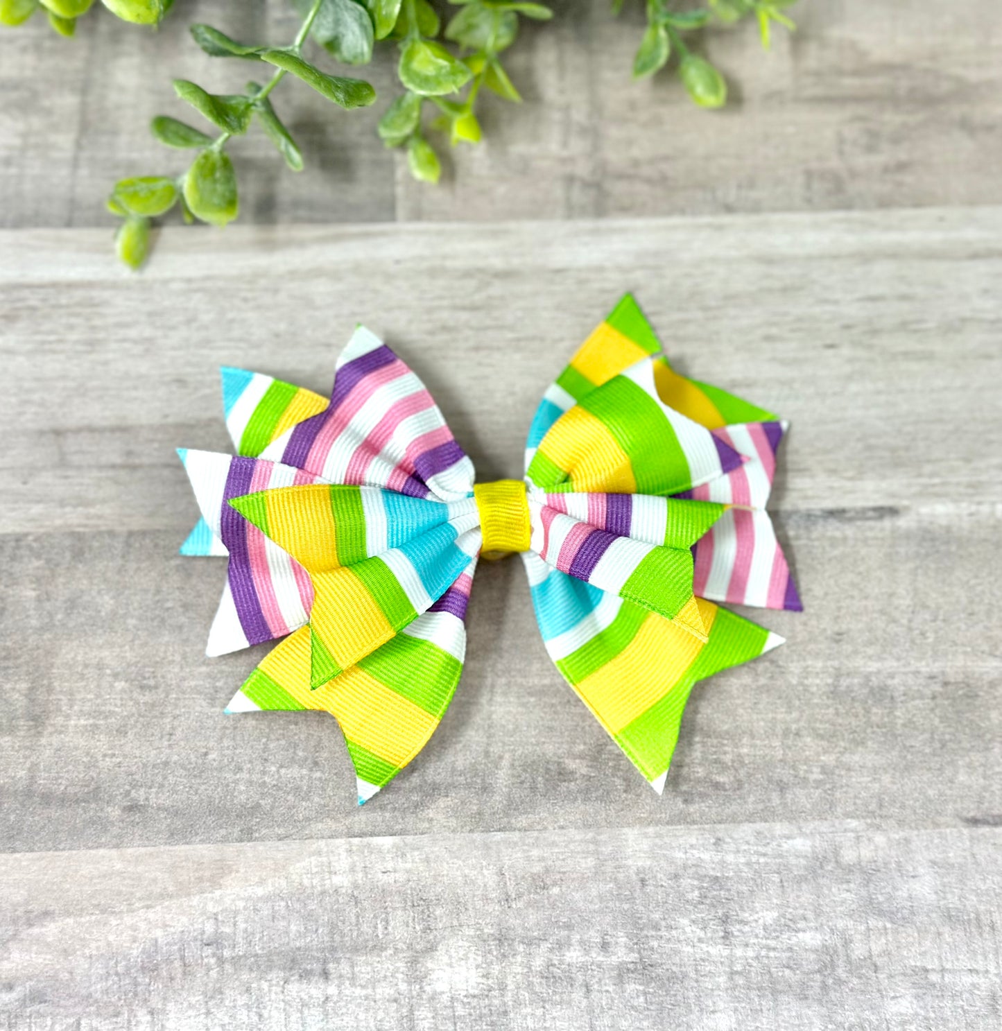 Spiked Ribbon Bow