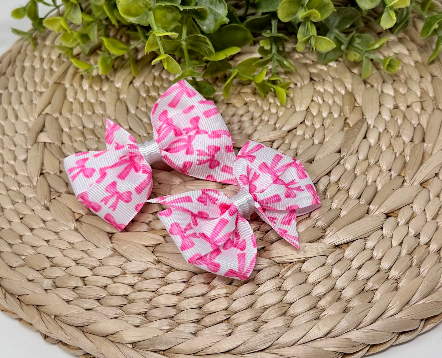 Bright Pink Bows