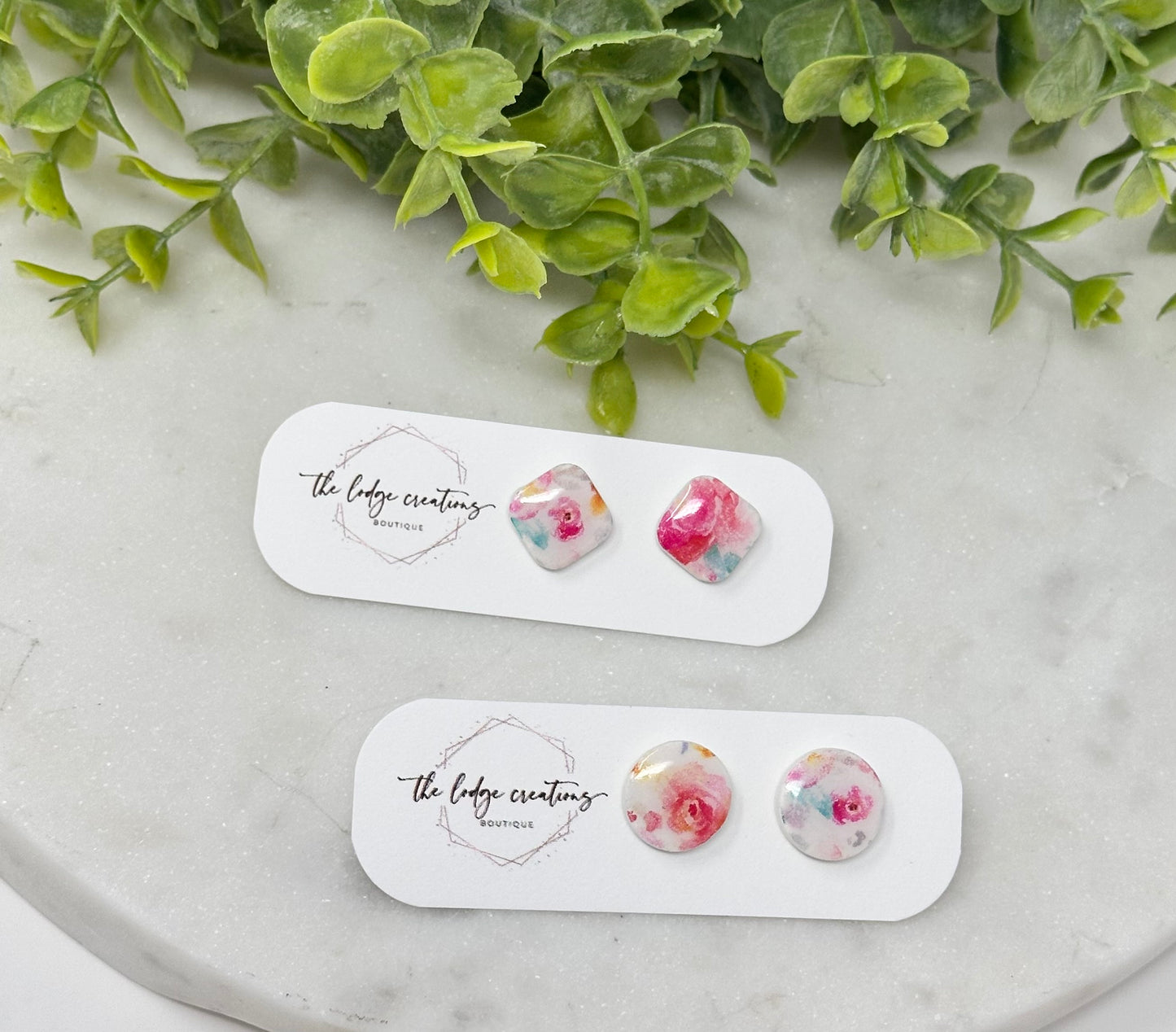 Floral Studs