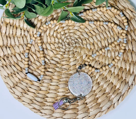 Natural w Pearly Beads