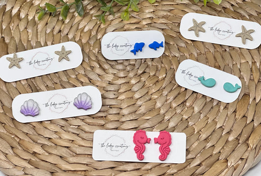 Ocean Life Studs