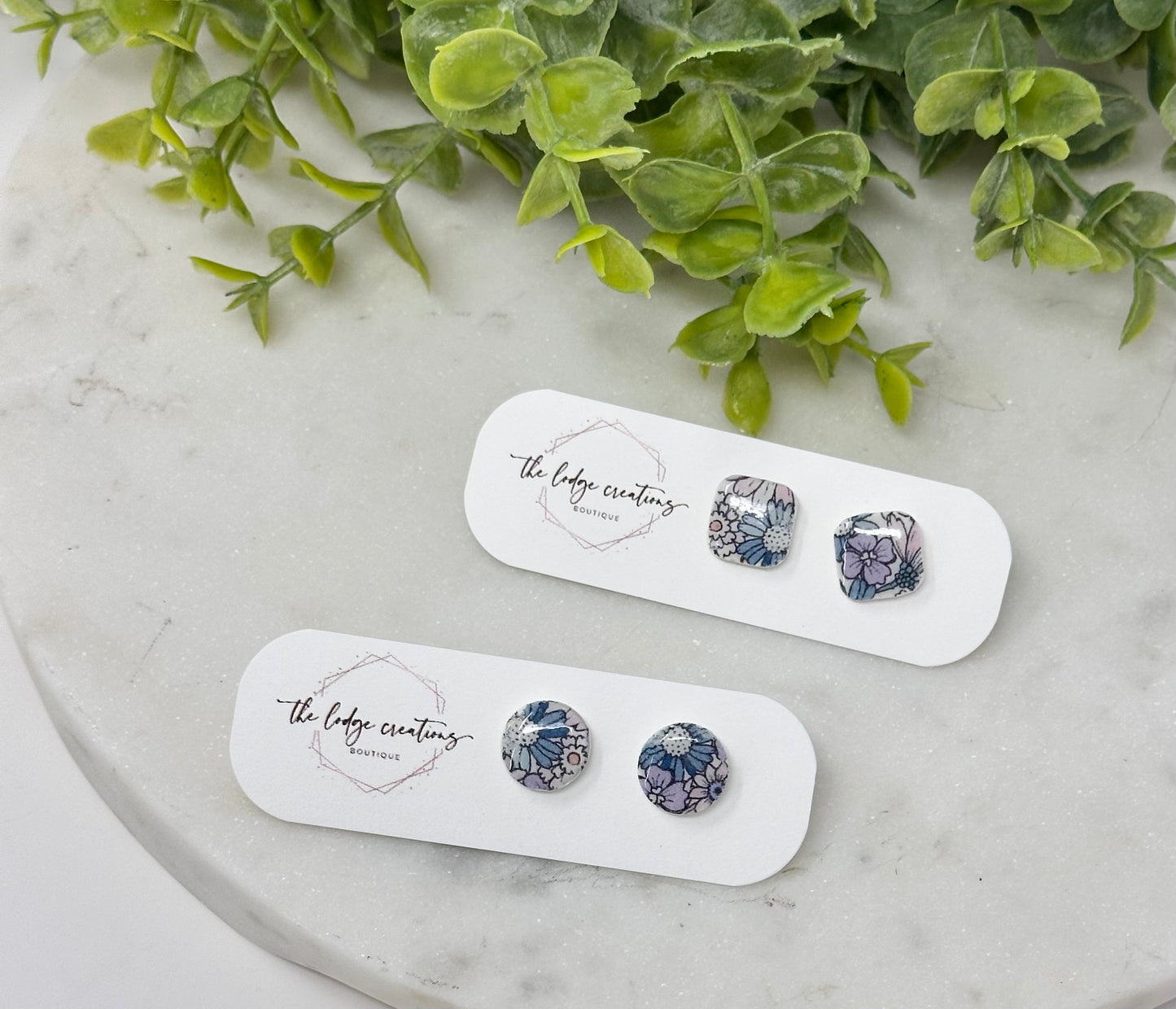 Floral Studs