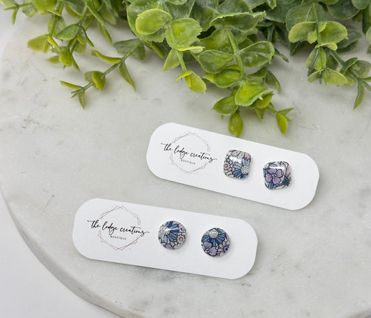 Floral Studs