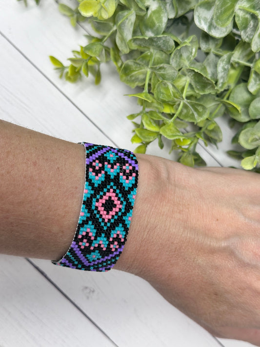 Miyuki Glass Beaded Bracelet