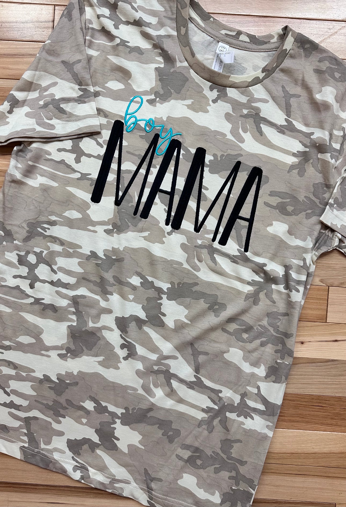 Tan Camo Boy Mama/Mama's Boy Matching Tee's (Copy)