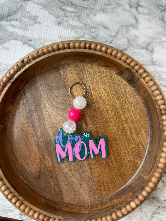 Dog Mom Keychain