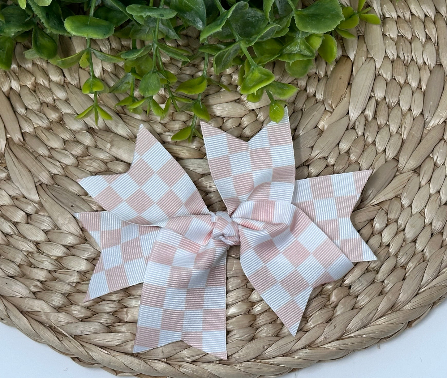 Pink Checkered