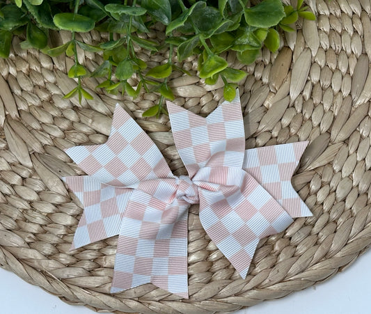 Pink Checkered