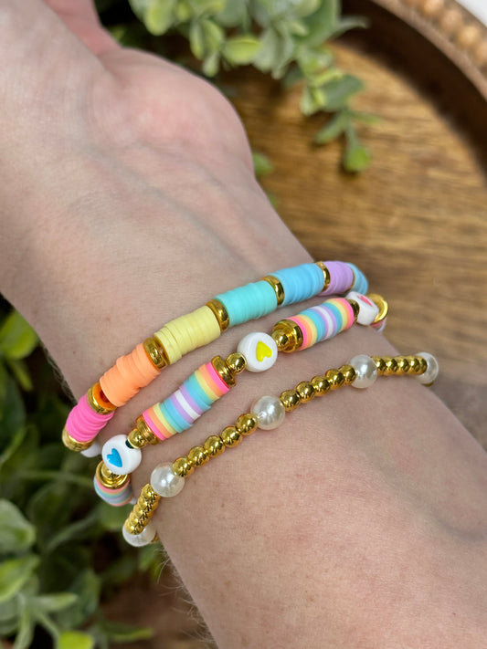 Pastel Rainbow Mama Stack