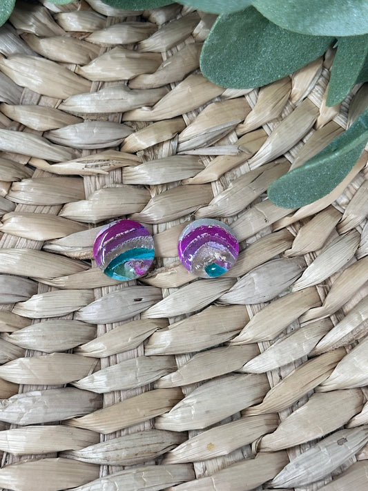 Agate Studs