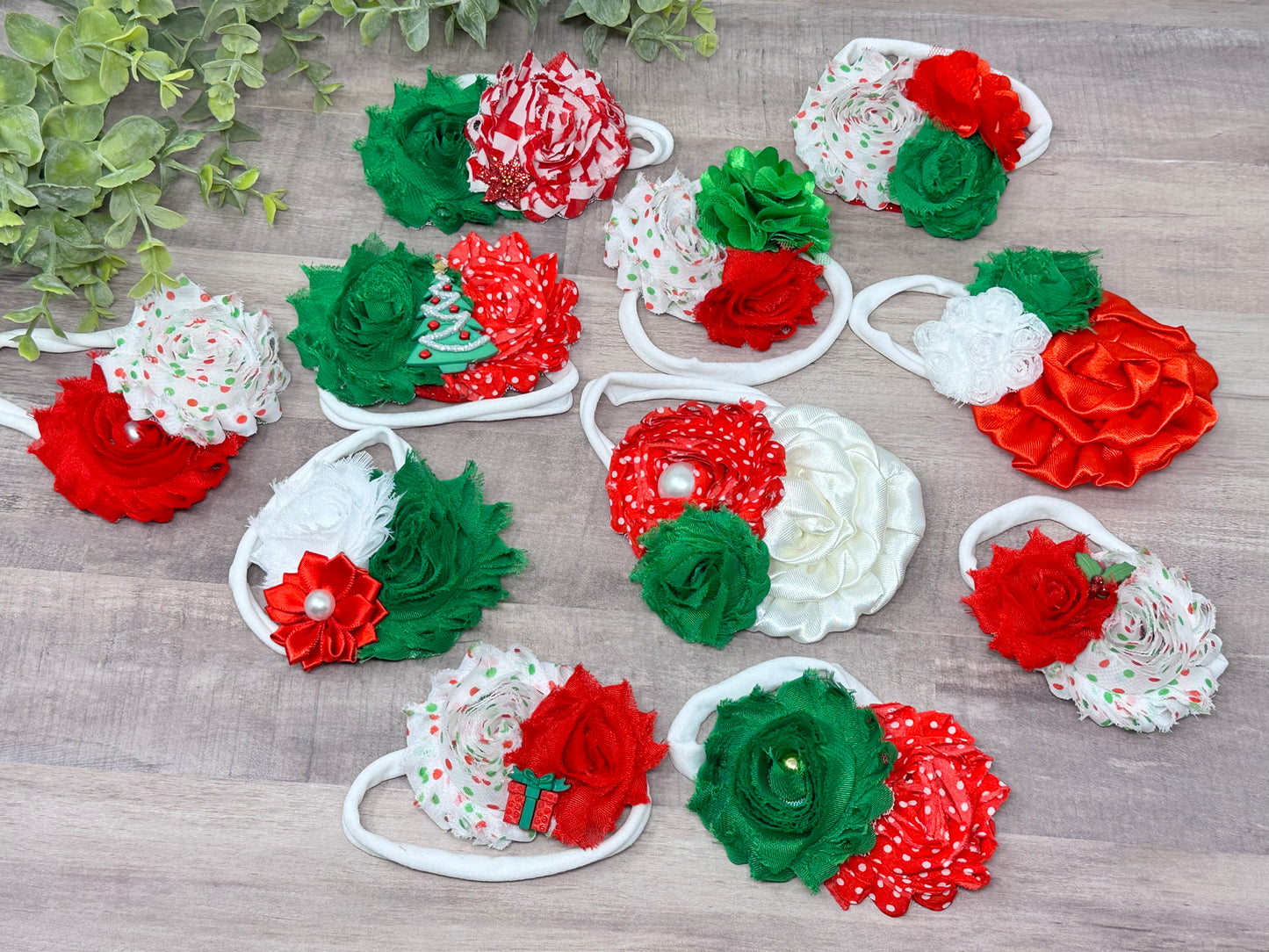 Christmas Flower Hair Accessories