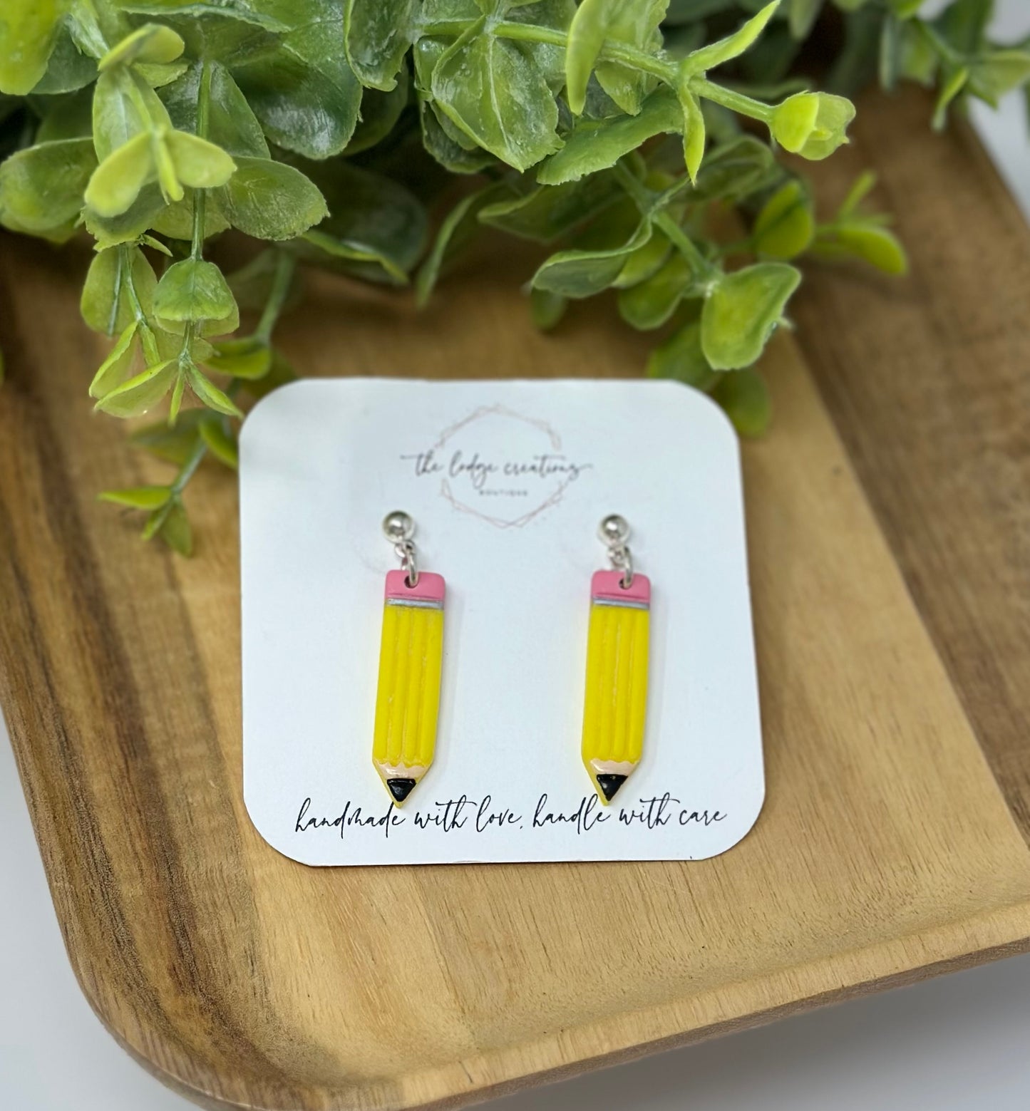 Back to School Earrings