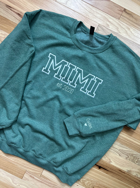 Custom Order Grandmother Crew