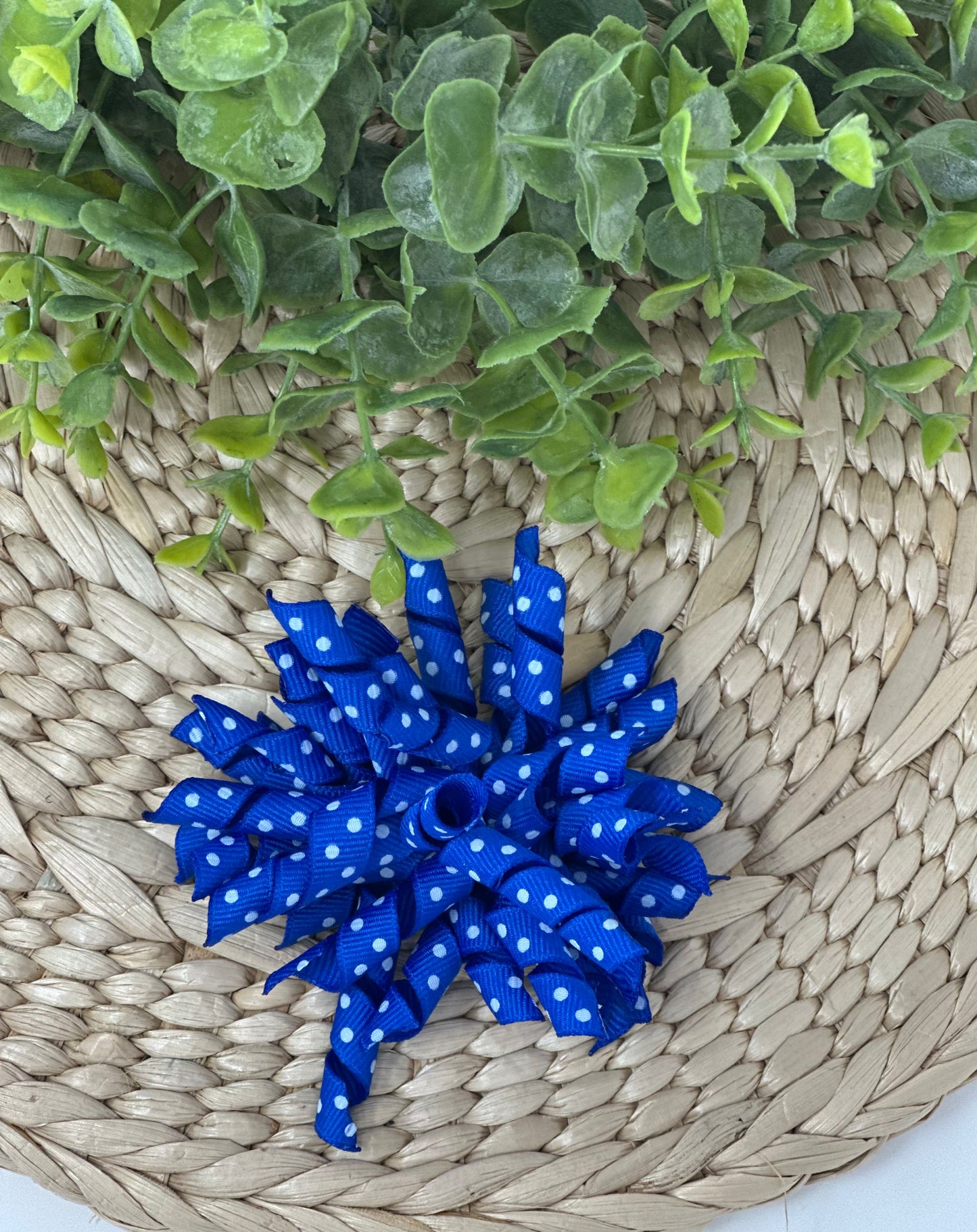 Blue with Dots