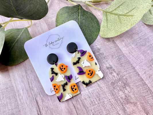 Glow in the dark Halloween Dangles