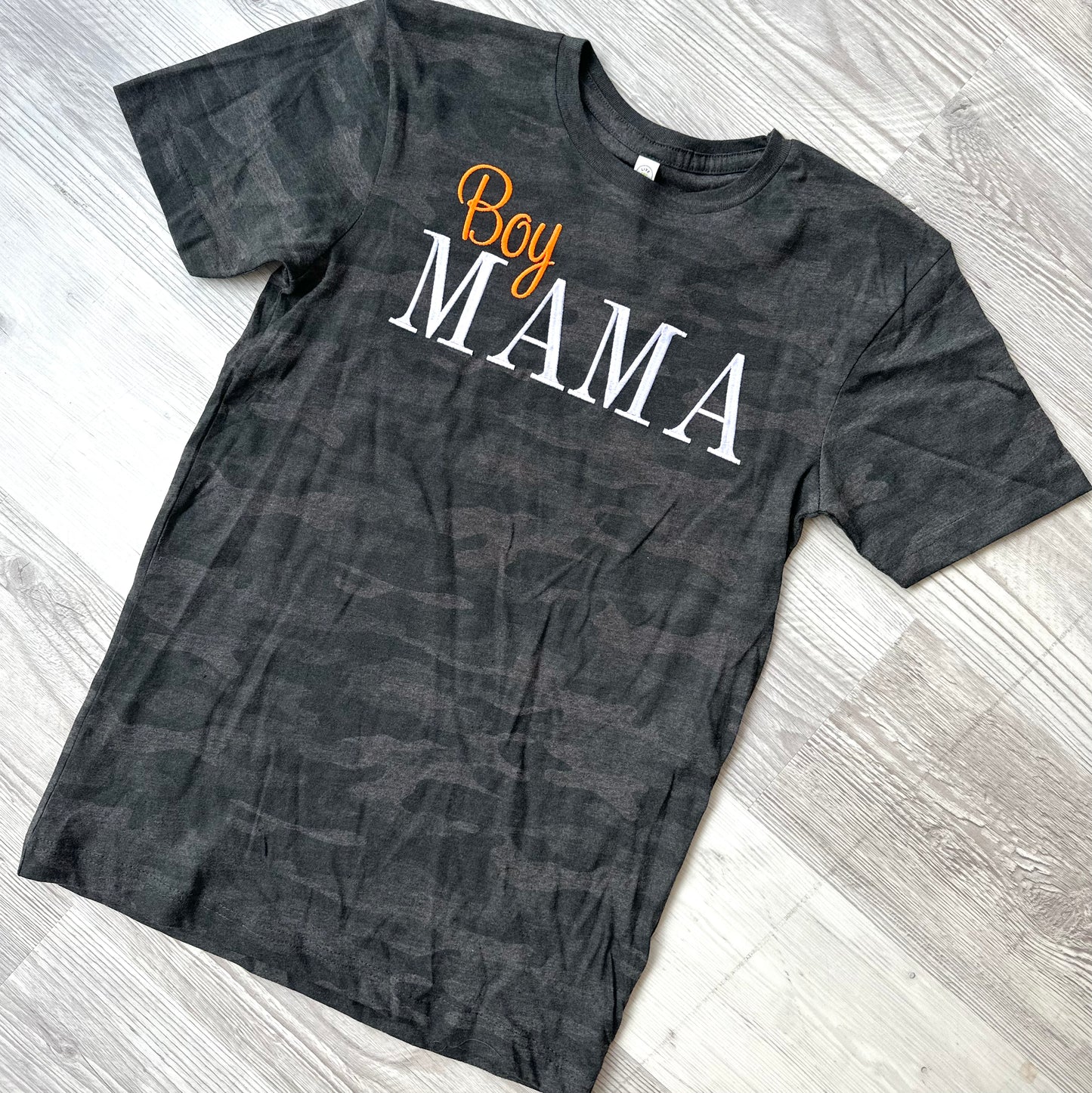 Camo Boy Mama/Mama's Boy Matching Tee's