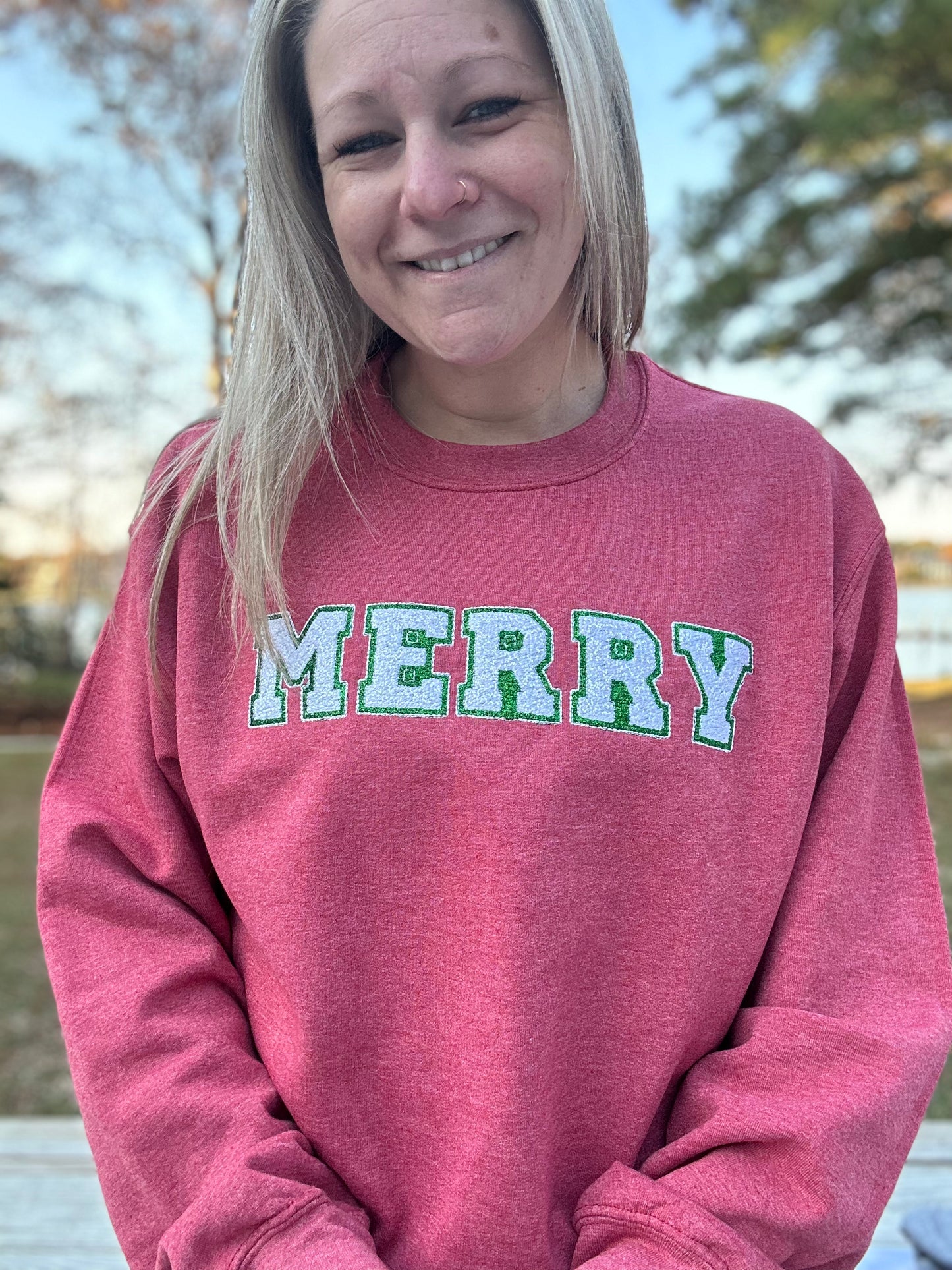 Merry Crew Sweatshirt