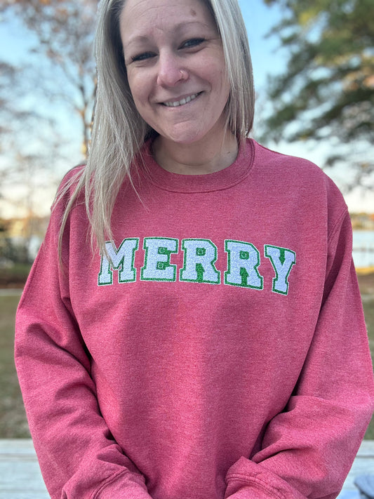 Merry Crew Sweatshirt