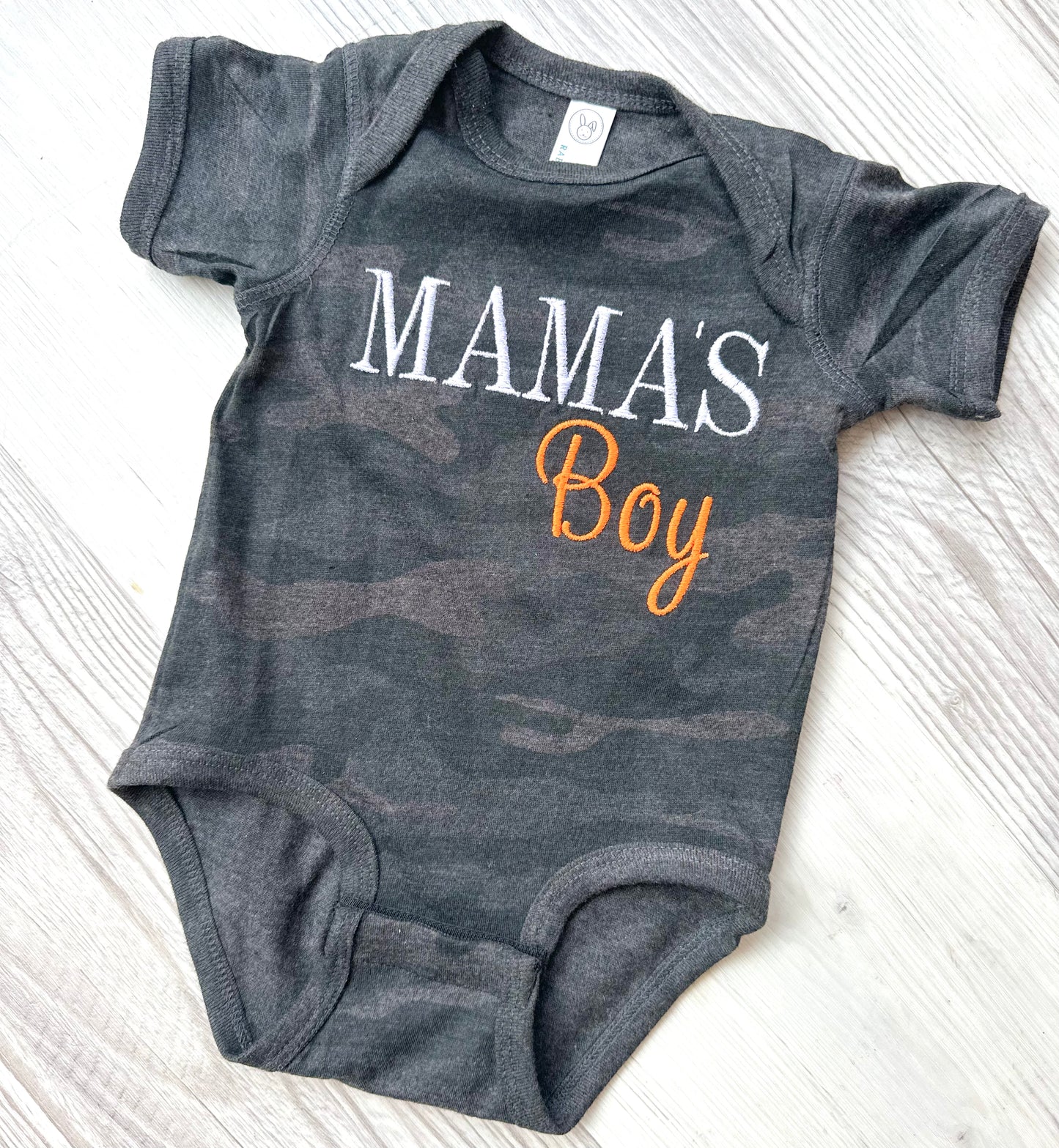 Camo Boy Mama/Mama's Boy Matching Tee's