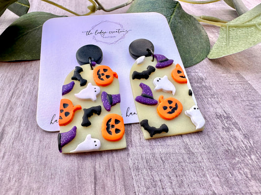 Glow in the dark Halloween Dangles