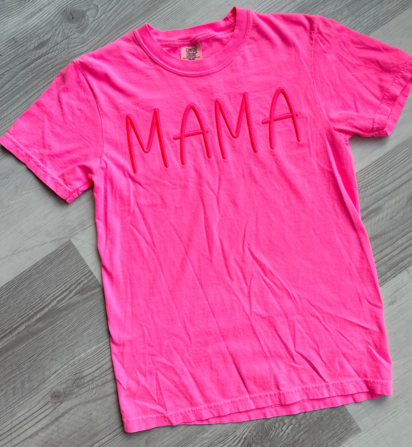 Mama Puff Embroidered Tee