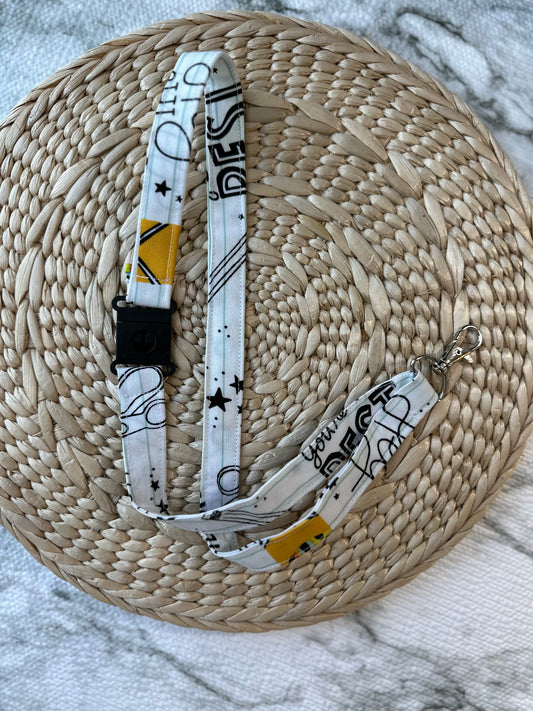 Fabric Lanyards with no Acrylic