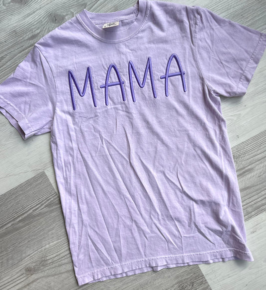 Mama Puff Embroidered Tee