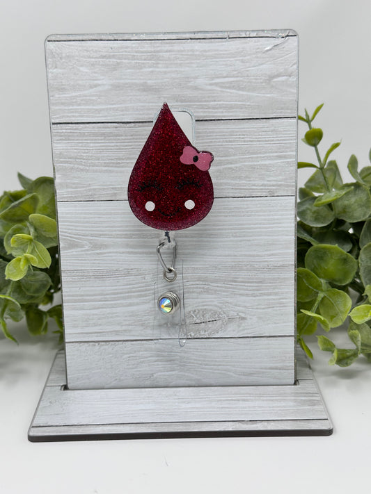 Blood Droplet Badge Reel