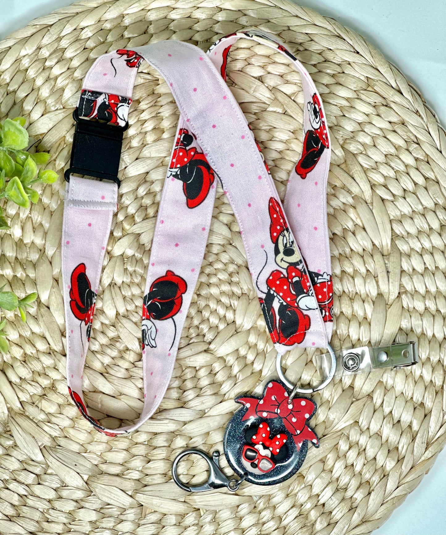 Fabric Lanyard with Acrylic