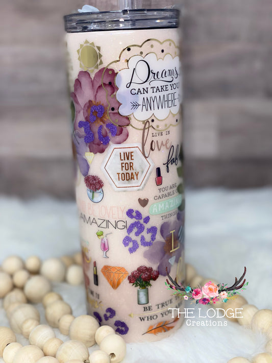 Beautiful Collage Tumbler