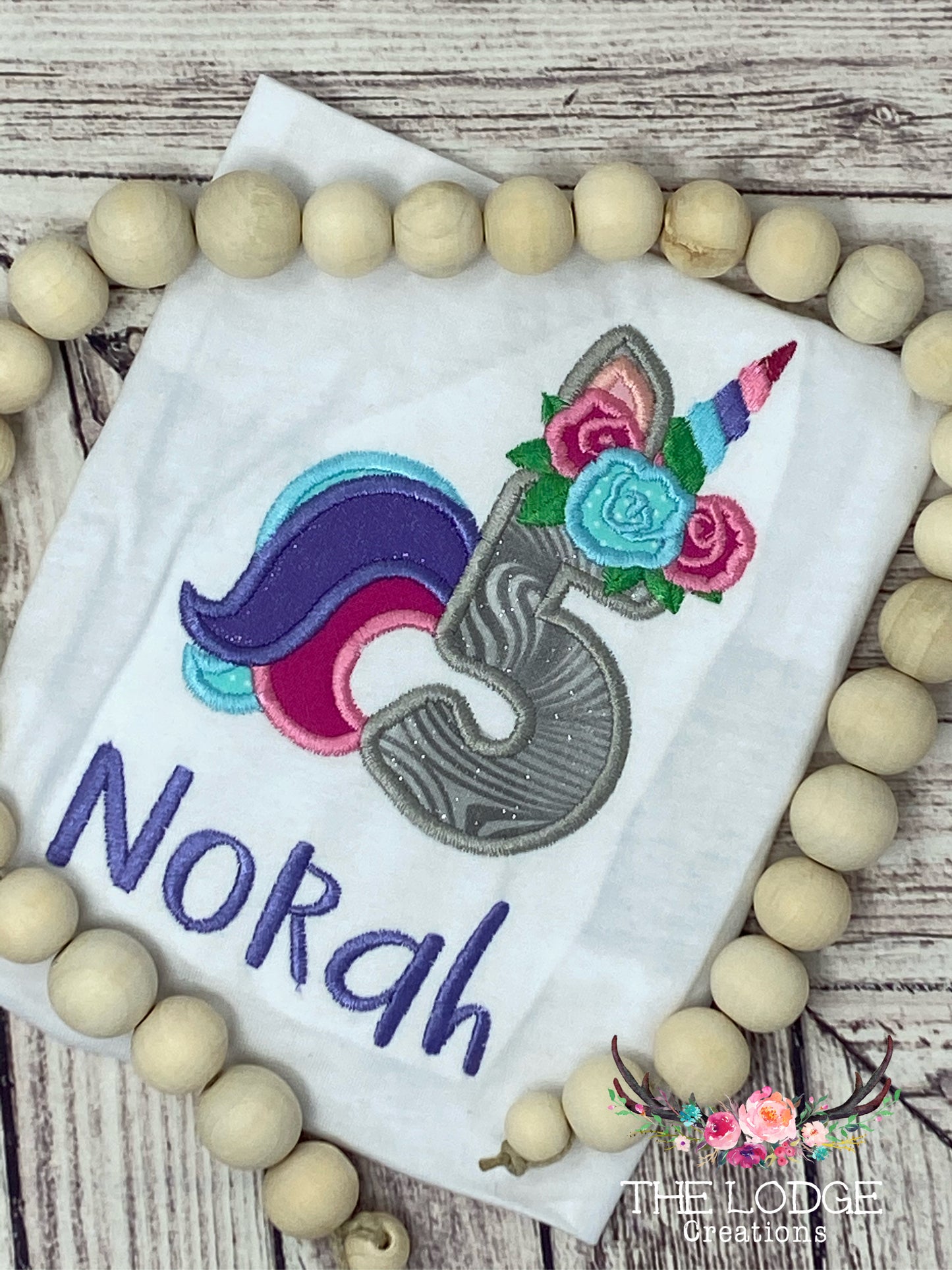 Unicorn Number Birthday Shirt