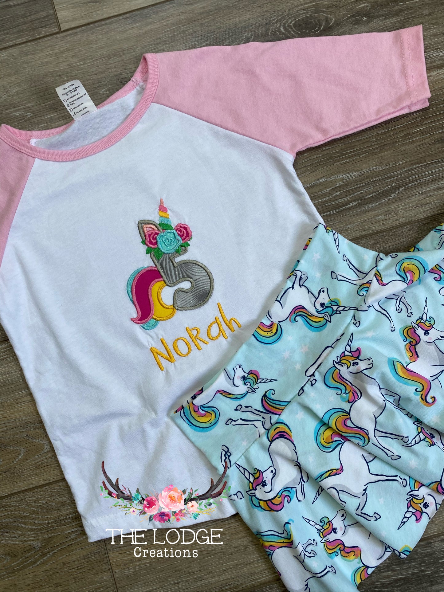 Unicorn Number Birthday Shirt