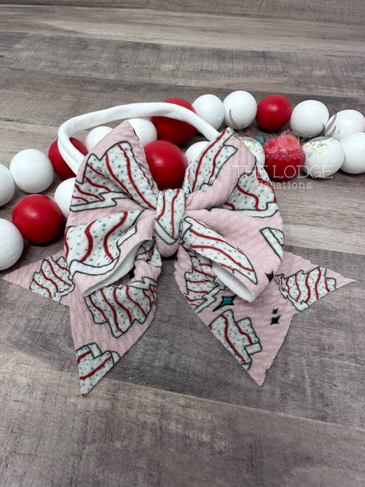 Christmas Bow Headbands