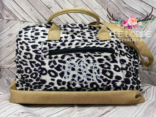 Leopard Weekender Duffle