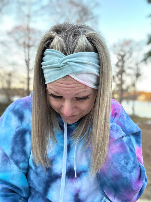 Tie Dye Mommy and Me Twist headbands