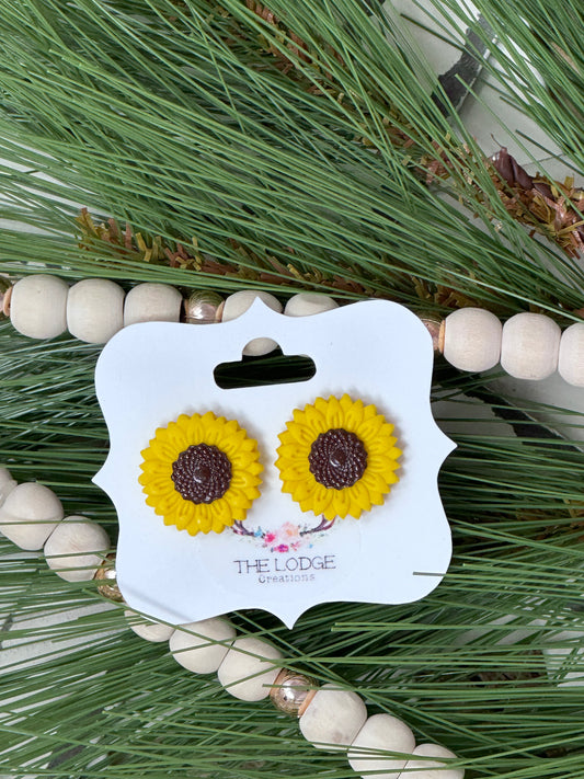 Sunflower Studs